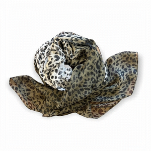 New Leopard print scarf